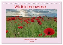 Wildblumenwiese Insektenparadies (Tischkalender 2024 DIN A5 quer), CALVENDO Monatskalender - Kleemann, Claudia