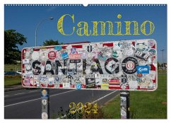 Camino 2024 (Wandkalender 2024 DIN A2 quer), CALVENDO Monatskalender - Behr, Raik