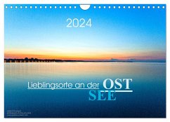 Lieblingsorte an der Ostsee (Wandkalender 2024 DIN A4 quer), CALVENDO Monatskalender