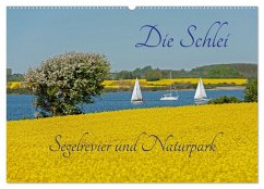 Die Schlei - Segelrevier und Naturpark (Wandkalender 2024 DIN A2 quer), CALVENDO Monatskalender