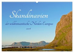 Skandinavien, der wildromantische Norden Europas (Wandkalender 2024 DIN A2 quer), CALVENDO Monatskalender