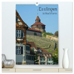 Esslingen in Hochform (hochwertiger Premium Wandkalender 2024 DIN A2 hoch), Kunstdruck in Hochglanz