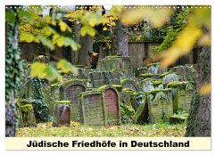 Jüdische Friedhöfe in Deutschland (Wandkalender 2024 DIN A3 quer), CALVENDO Monatskalender