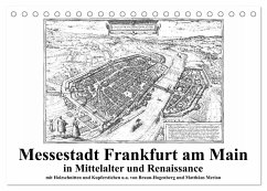 Messestadt Frankfurt am Main (Tischkalender 2024 DIN A5 quer), CALVENDO Monatskalender