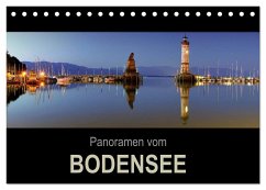 Panoramen vom Bodensee (Tischkalender 2024 DIN A5 quer), CALVENDO Monatskalender