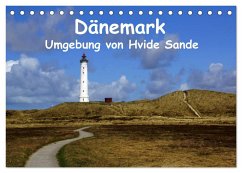 Dänemark - Umgebung von Hvide Sande (Tischkalender 2024 DIN A5 quer), CALVENDO Monatskalender