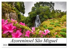 Azoreninsel São Miguel (Wandkalender 2024 DIN A2 quer), CALVENDO Monatskalender - Brückmann, Franziska