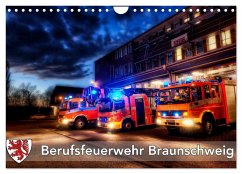 Berufsfeuerwehr Braunschweig (Wandkalender 2024 DIN A4 quer), CALVENDO Monatskalender - Will, Markus