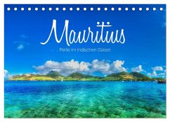 Mauritius - Perle im Indischen Ozean (Tischkalender 2024 DIN A5 quer), CALVENDO Monatskalender