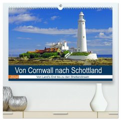 Von Cornwall nach Schottland (hochwertiger Premium Wandkalender 2024 DIN A2 quer), Kunstdruck in Hochglanz - Pantke, Reinhard