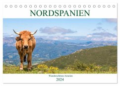 Nordspanien - Wunderschönes Asturien (Tischkalender 2024 DIN A5 quer), CALVENDO Monatskalender - pixs:sell