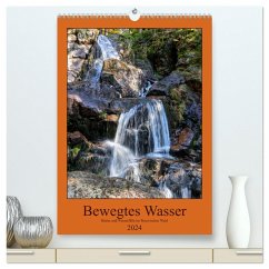 Bewegtes Wasser (hochwertiger Premium Wandkalender 2024 DIN A2 hoch), Kunstdruck in Hochglanz - Baisch, Werner