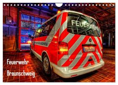 Feuerwehr Braunschweig (Wandkalender 2024 DIN A4 quer), CALVENDO Monatskalender