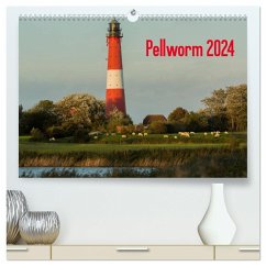 Pellworm 2024 (hochwertiger Premium Wandkalender 2024 DIN A2 quer), Kunstdruck in Hochglanz