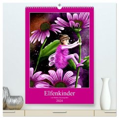 Elfenkinder (hochwertiger Premium Wandkalender 2024 DIN A2 hoch), Kunstdruck in Hochglanz - Starzengruber, Monika