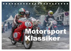 Motorsport Klassiker (Tischkalender 2024 DIN A5 quer), CALVENDO Monatskalender