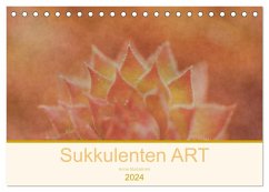 Sukkulenten ART (Tischkalender 2024 DIN A5 quer), CALVENDO Monatskalender - Madalinski, Anne