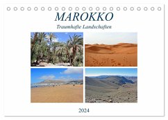 MAROKKO, Traumhafte Landschaften (Tischkalender 2024 DIN A5 quer), CALVENDO Monatskalender