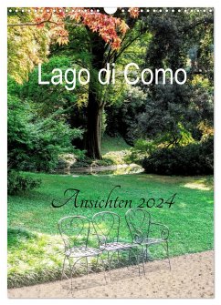 Lago di Como Ansichten 2024 (Wandkalender 2024 DIN A3 hoch), CALVENDO Monatskalender - Hennings, Christian