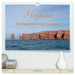 Helgoland - Hochseeinsel in der Nordsee (hochwertiger Premium Wandkalender 2024 DIN A2 quer), Kunstdruck in Hochglanz