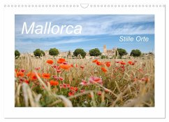 Mallorca - Stille Orte (Wandkalender 2024 DIN A3 quer), CALVENDO Monatskalender
