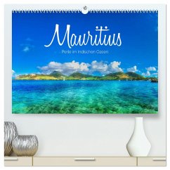 Mauritius - Perle im Indischen Ozean (hochwertiger Premium Wandkalender 2024 DIN A2 quer), Kunstdruck in Hochglanz - Becker, Stefan