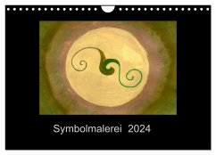 Symbolmalerei (Wandkalender 2024 DIN A4 quer), CALVENDO Monatskalender
