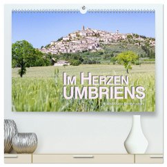 Im Herzen Umbriens (hochwertiger Premium Wandkalender 2024 DIN A2 quer), Kunstdruck in Hochglanz - Wagner, Hanna