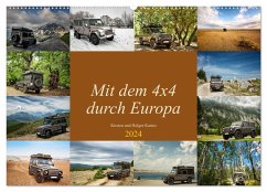 Mit dem 4x4 durch Europa (Wandkalender 2024 DIN A2 quer), CALVENDO Monatskalender