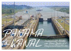 PANAMA-KANAL: Drahtseilakt-Bilder (Tischkalender 2024 DIN A5 quer), CALVENDO Monatskalender
