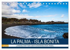 La Palma - Isla Bonita - Landschaften der Kanarischen Insel (Tischkalender 2024 DIN A5 quer), CALVENDO Monatskalender