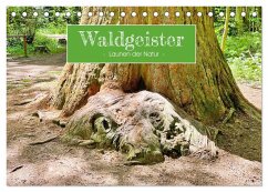 Waldgeister - Launen der Natur (Tischkalender 2024 DIN A5 quer), CALVENDO Monatskalender