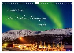 Die Farben Norwegens (Wandkalender 2024 DIN A4 quer), CALVENDO Monatskalender