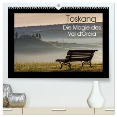 Toskana - Die Magie des Val d'Orcia (hochwertiger Premium Wandkalender 2024 DIN A2 quer), Kunstdruck in Hochglanz