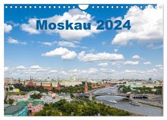 Moskau 2024 (Wandkalender 2024 DIN A4 quer), CALVENDO Monatskalender