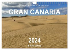 Die Canarischen Inseln - Gran Canaria (Wandkalender 2024 DIN A4 quer), CALVENDO Monatskalender