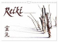 REIKI - Chakrameditation (Wandkalender 2024 DIN A4 quer), CALVENDO Monatskalender