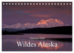 Wildes Alaska Christian Heeb (Tischkalender 2024 DIN A5 quer), CALVENDO Monatskalender