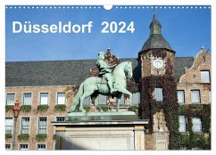 Düsseldorf 2024 (Wandkalender 2024 DIN A3 quer), CALVENDO Monatskalender