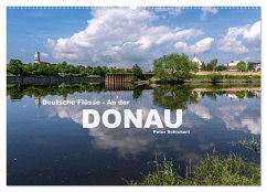 Deutsche Flüsse - An der Donau (Wandkalender 2024 DIN A2 quer), CALVENDO Monatskalender