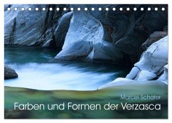 Farben und Formen der Verzasca (Tischkalender 2024 DIN A5 quer), CALVENDO Monatskalender