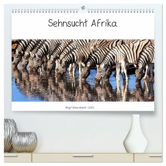 Sehnsucht Afrika - Faszinierende Tierwelt im südlichen Afrika (hochwertiger Premium Wandkalender 2024 DIN A2 quer), Kunstdruck in Hochglanz