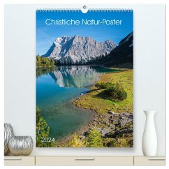 Christliche Natur-Poster 2024 (hochwertiger Premium Wandkalender 2024 DIN A2 hoch), Kunstdruck in Hochglanz - SusaZoom