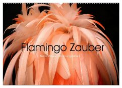 Flamingo Zauber (Wandkalender 2024 DIN A2 quer), CALVENDO Monatskalender