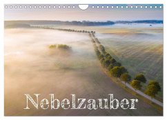 Nebelzauber (Wandkalender 2024 DIN A4 quer), CALVENDO Monatskalender