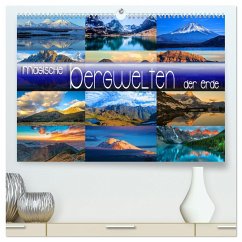 Magische Bergwelten der Erde (hochwertiger Premium Wandkalender 2024 DIN A2 quer), Kunstdruck in Hochglanz