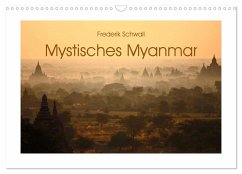 Mystisches Myanmar (Wandkalender 2024 DIN A3 quer), CALVENDO Monatskalender