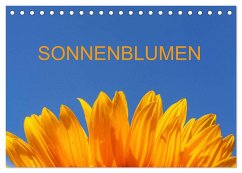 Sonnenblumen (Tischkalender 2024 DIN A5 quer), CALVENDO Monatskalender - Jäger, Thomas