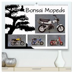 Bonsai Mopeds (hochwertiger Premium Wandkalender 2024 DIN A2 quer), Kunstdruck in Hochglanz - Laue, Ingo