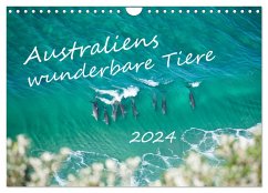 Australiens wunderbare Tiere (Wandkalender 2024 DIN A4 quer), CALVENDO Monatskalender